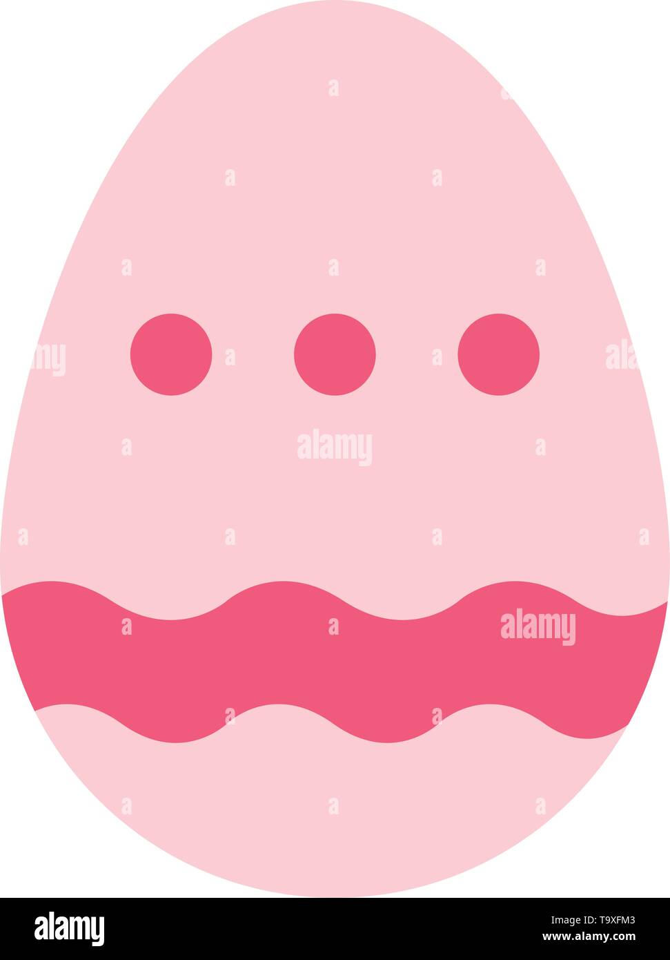 Decoration Easter Easter Egg Egg Flat Color Icon Vector Icon