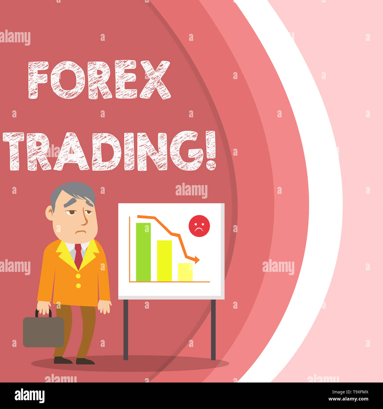 Conceptual Hand Writing Showing Forex Trading Concept Meaning - 