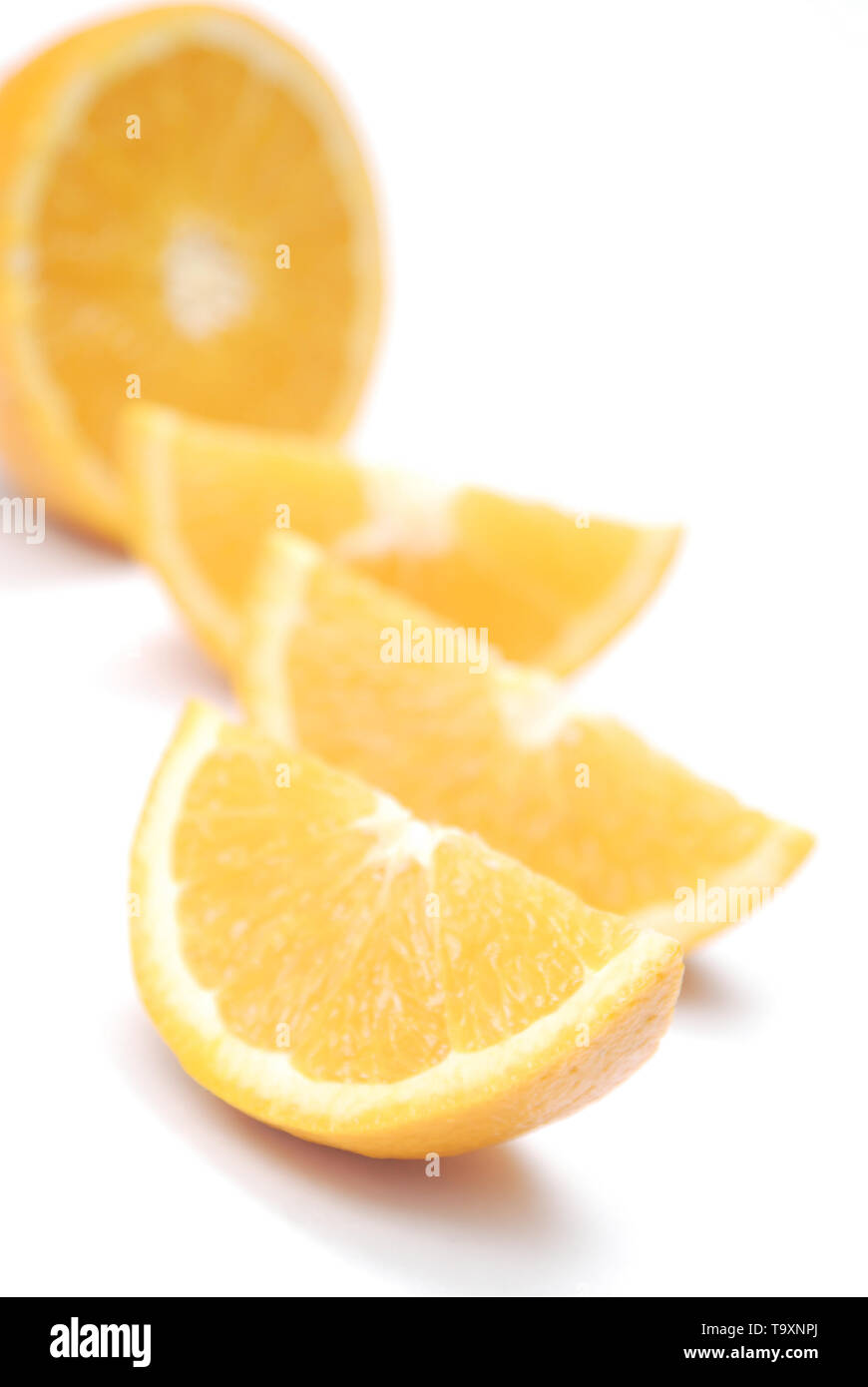 Orange fruits contain vitamin C Stock Photo Alamy