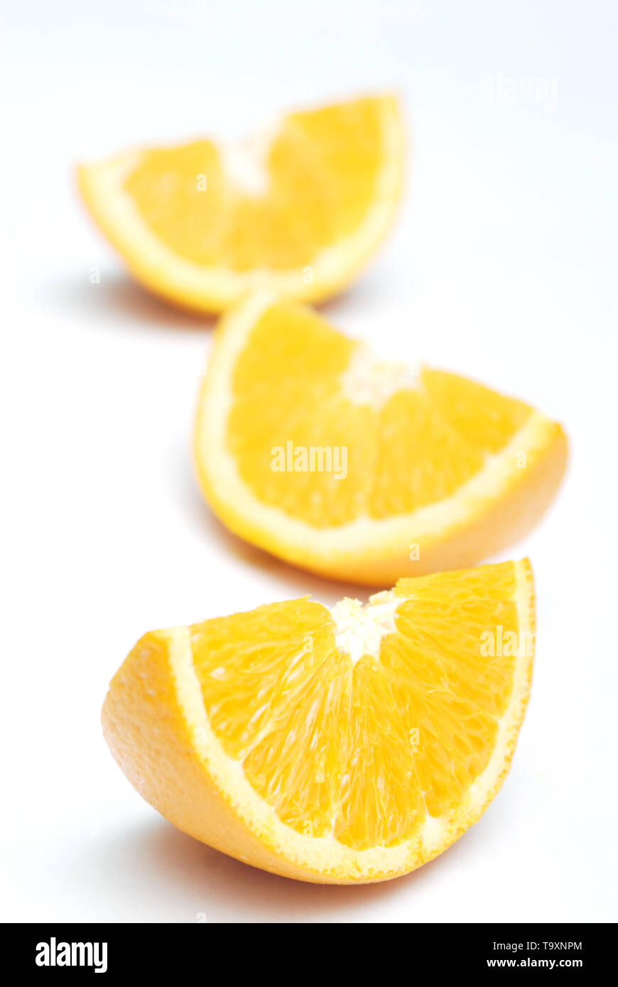 Orange fruits contain vitamin C Stock Photo Alamy