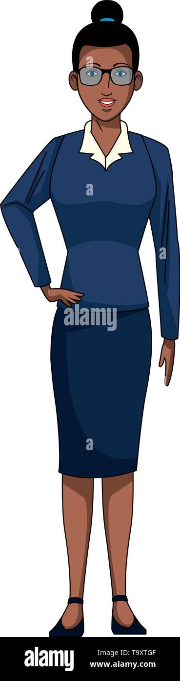businesswoman avatar cartoon character Stock Vector Image & Art - Alamy