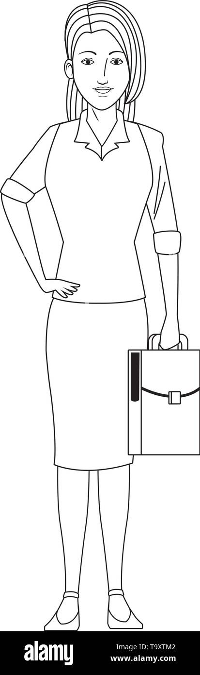 Woman ceo working assistant Black and White Stock Photos & Images - Alamy