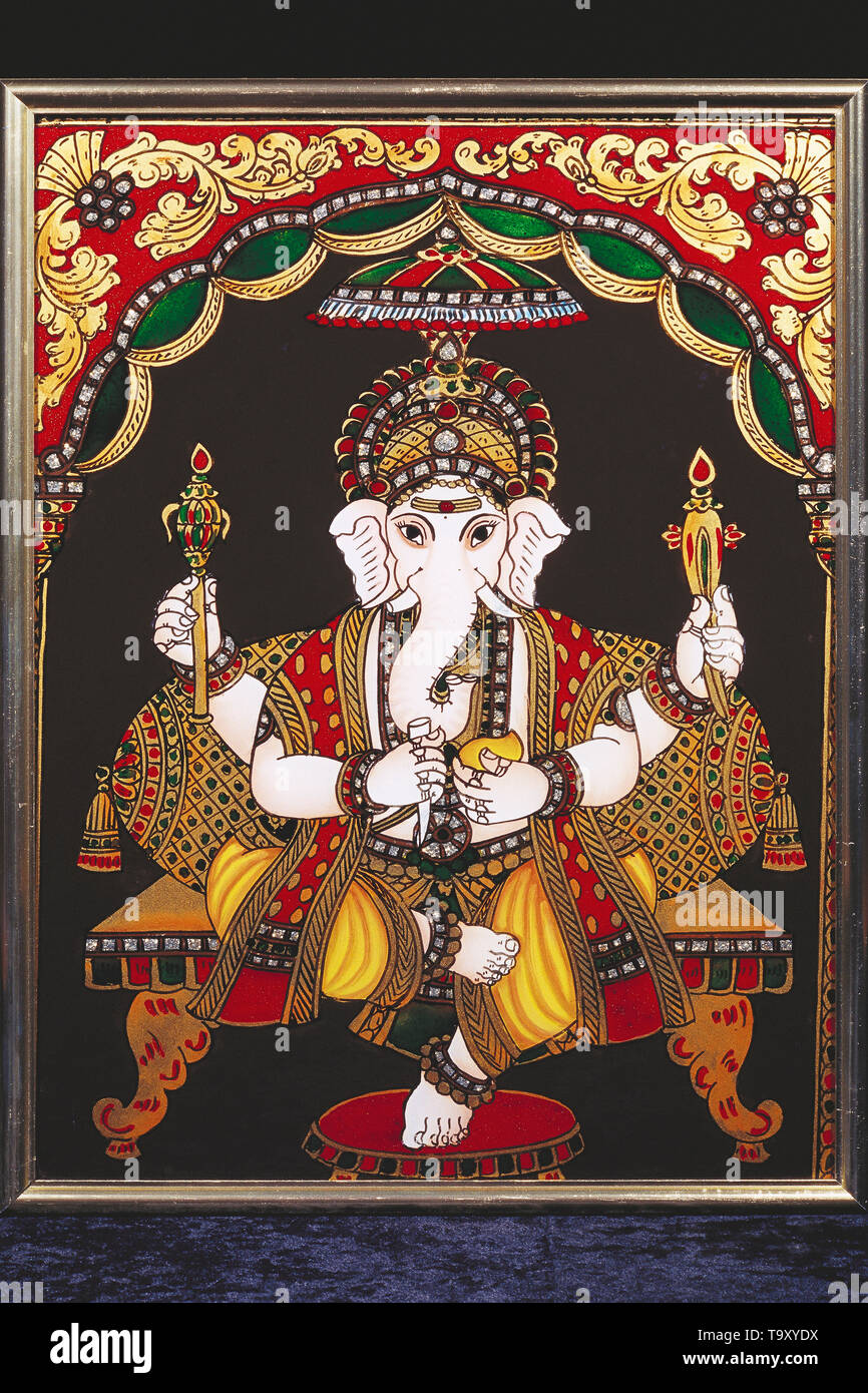 Tryakshara Ganapati, Lord 