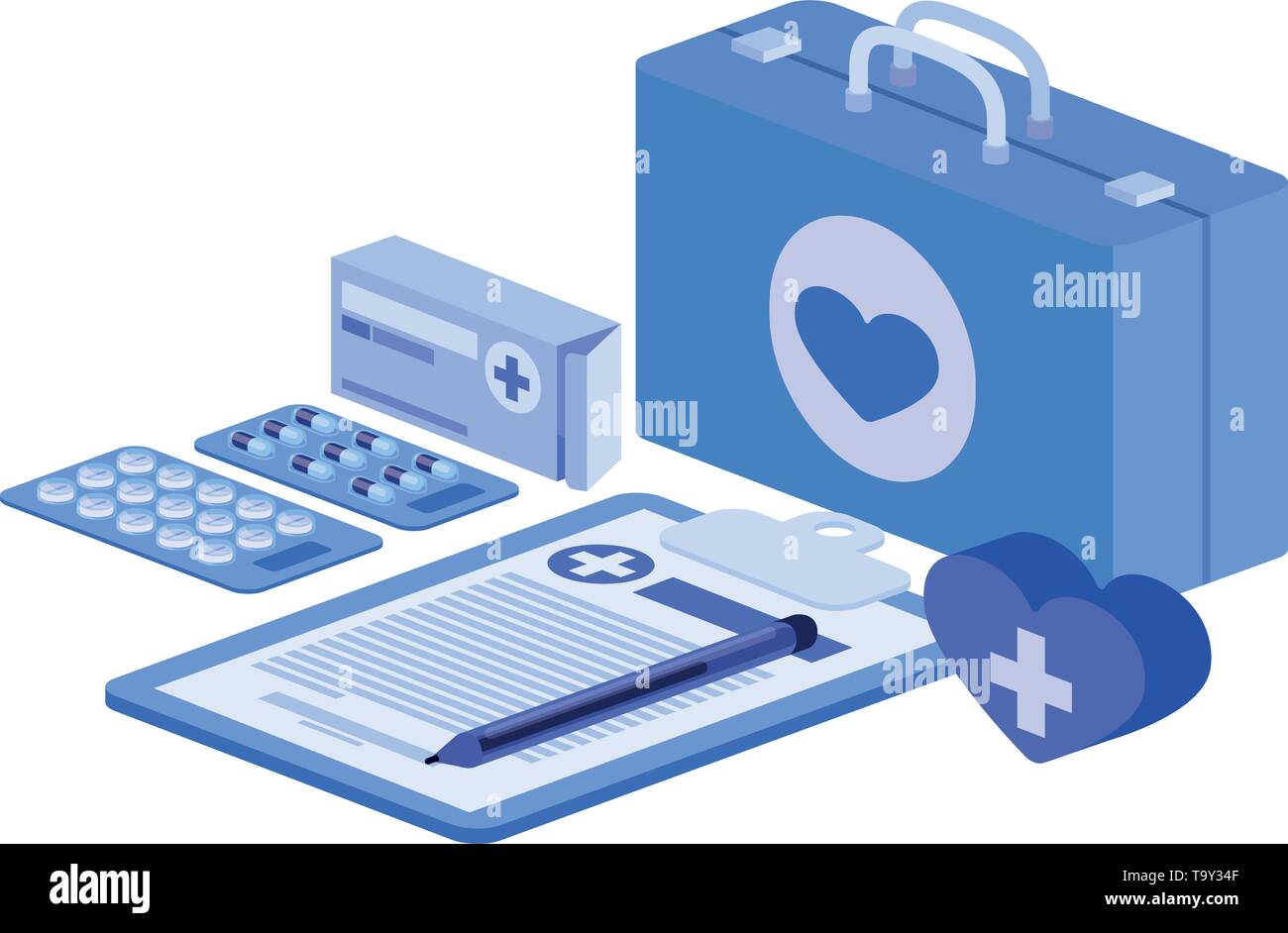 Antiseptic cream first aid kit hi-res stock photography and images - Alamy