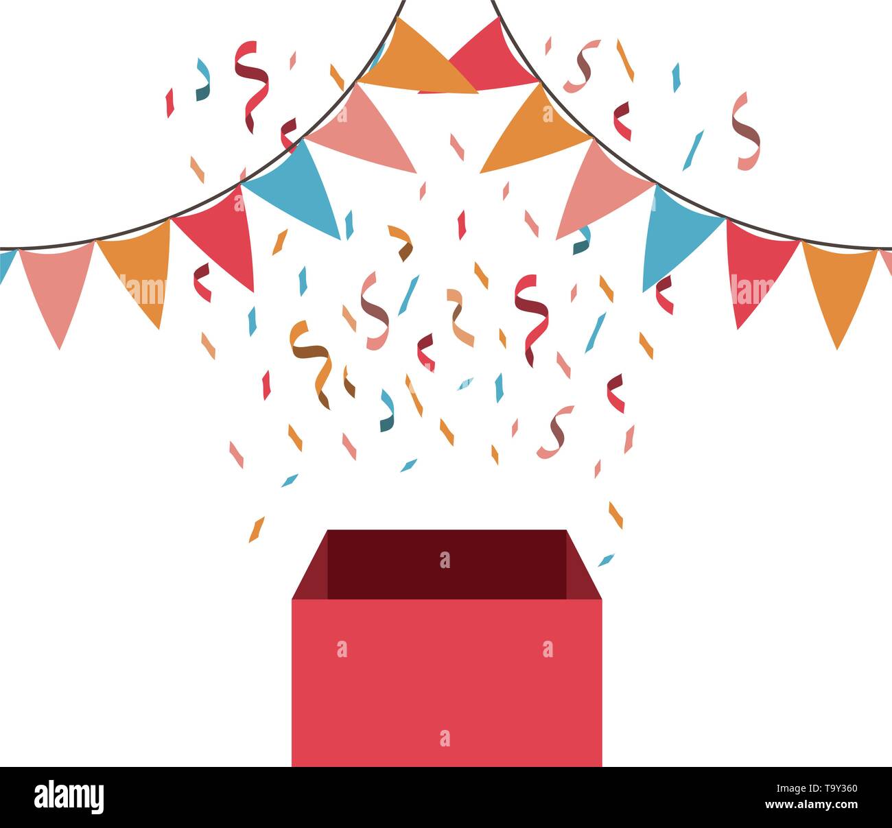 open cardboard box isolated icon Stock Vector Image & Art - Alamy