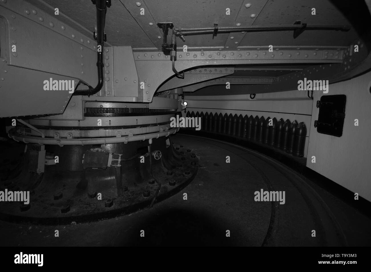 Aerial view gibraltar Black and White Stock Photos & Images Alamy