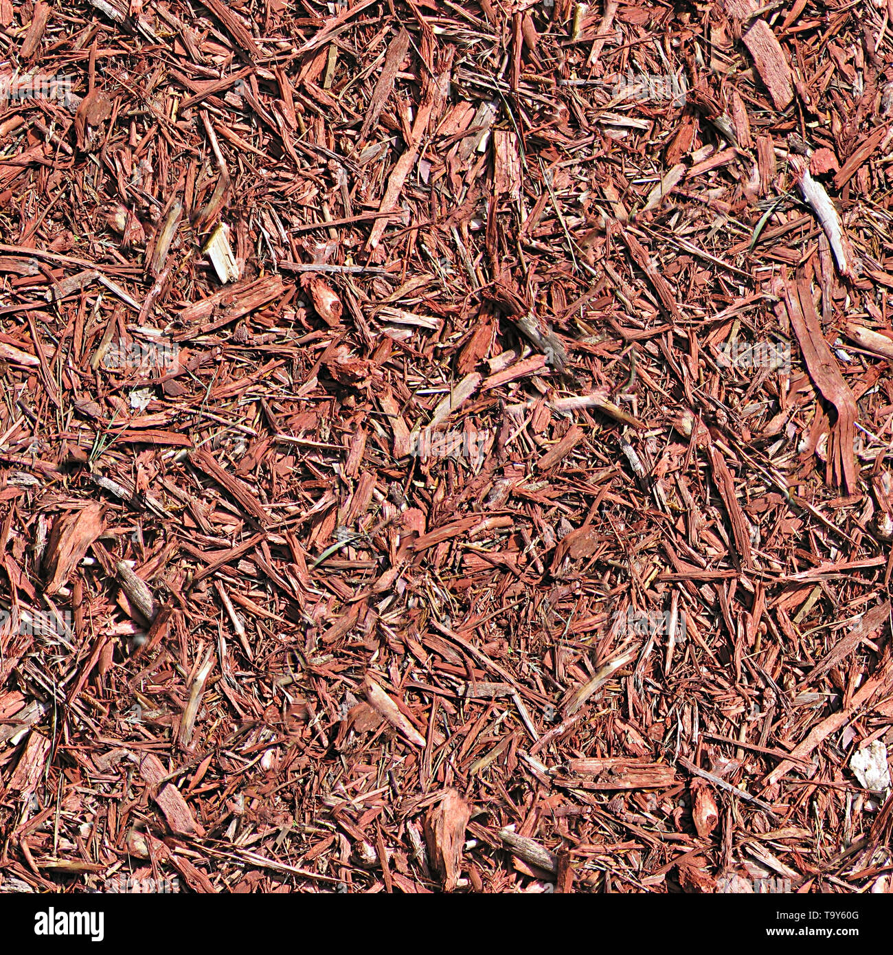 Mulch Seamless Texture Tile Stock Photo