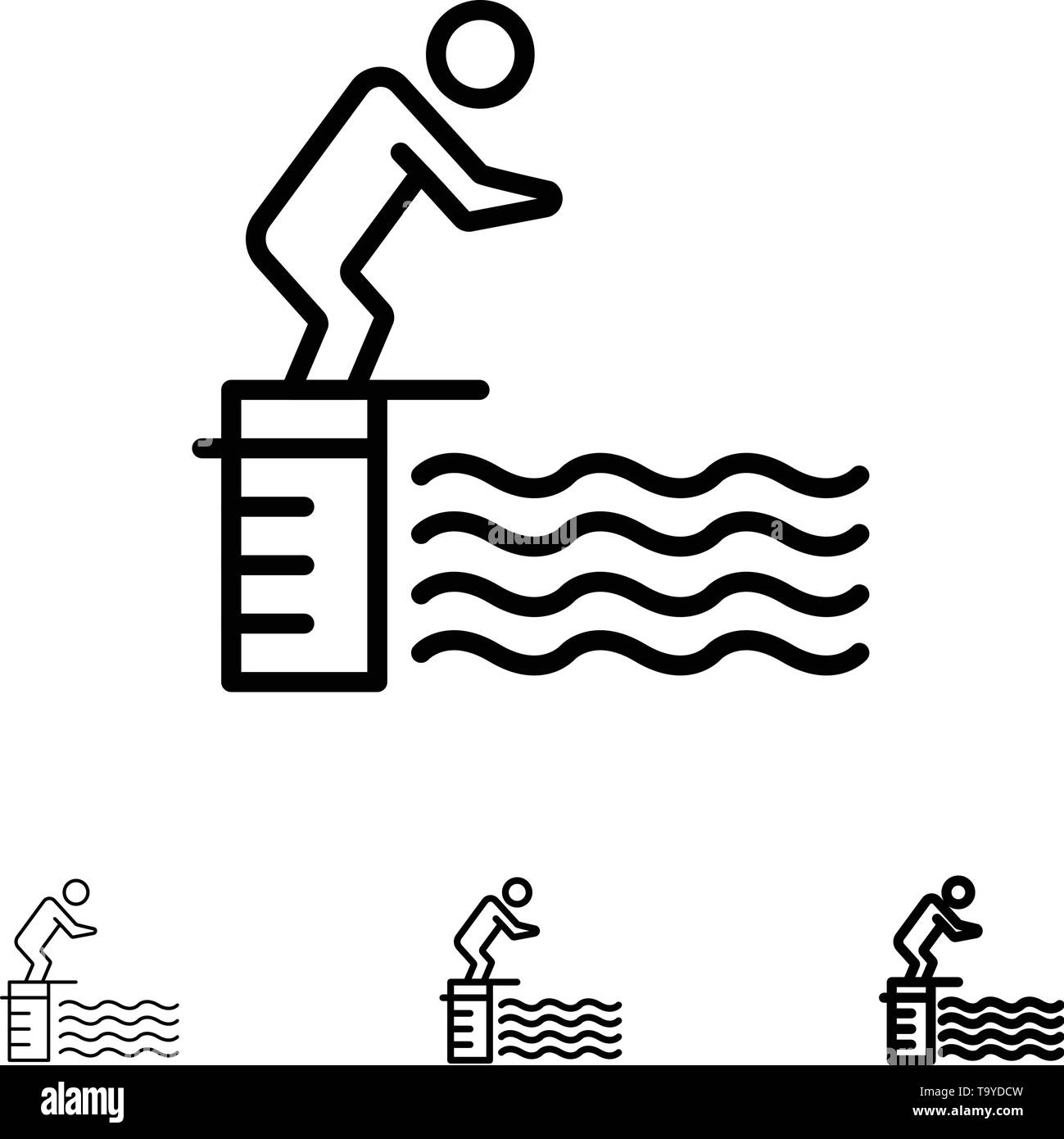 Safety Line Platform Stock Vector Images - Alamy