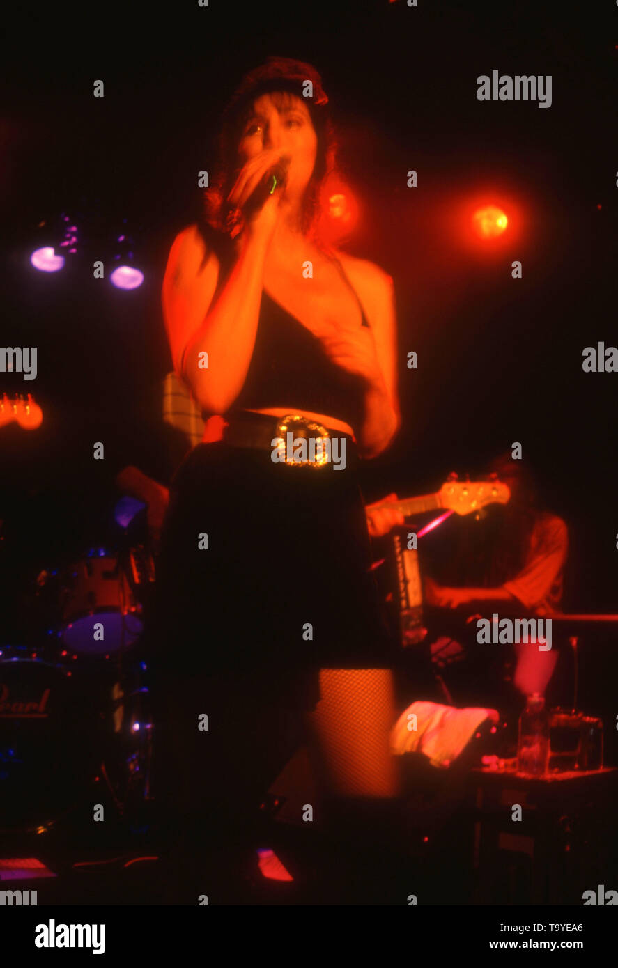 West Hollywood, California, USA 23rd April 1994 Singer Cher performs in concert on April 23, 1994 at The Viper Room in West Hollywood, California, USA. Photo by Barry King/Alamy Stock Photo Stock Photo