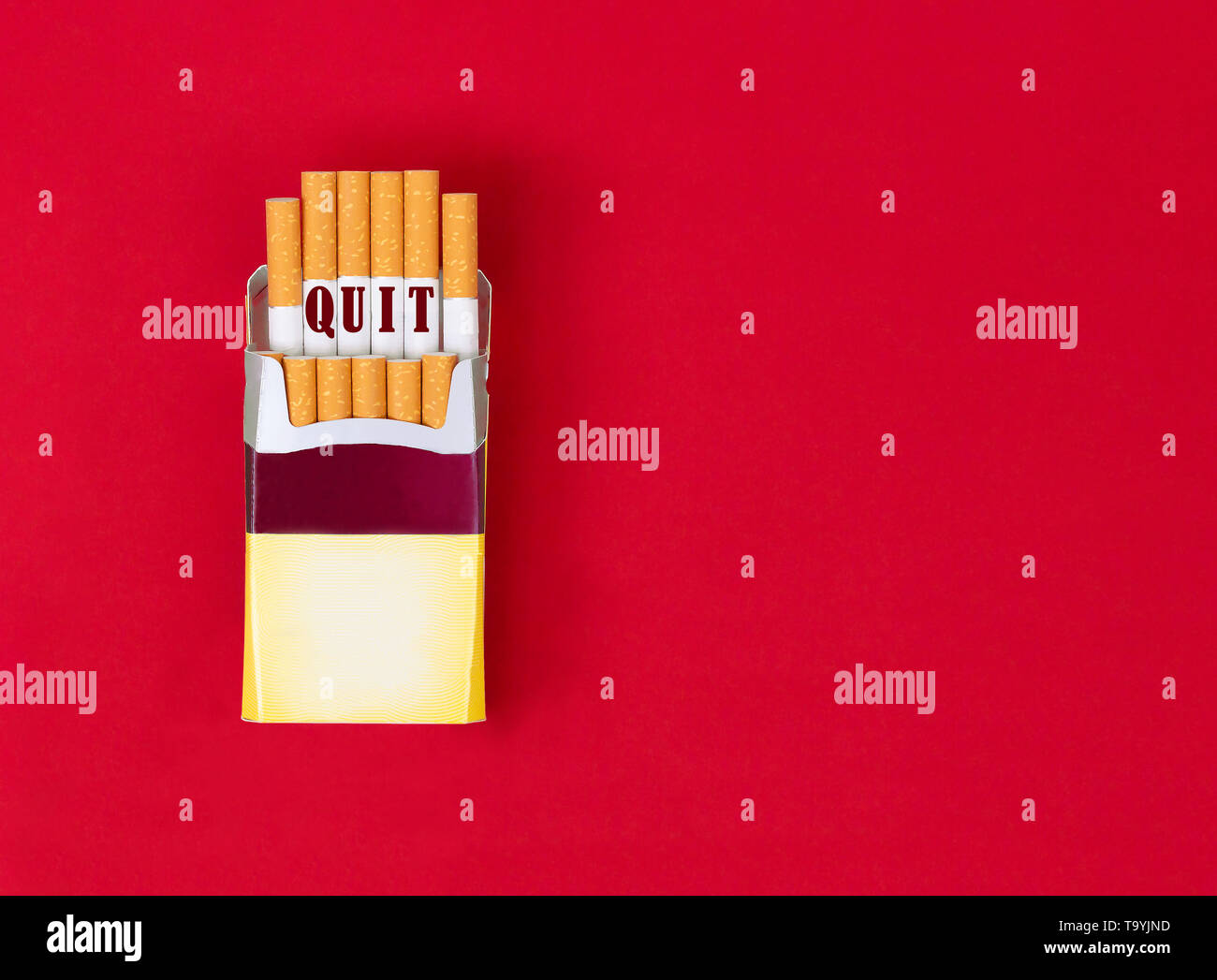 words for cigarettes Word cigarette hi-res stock photography and images
