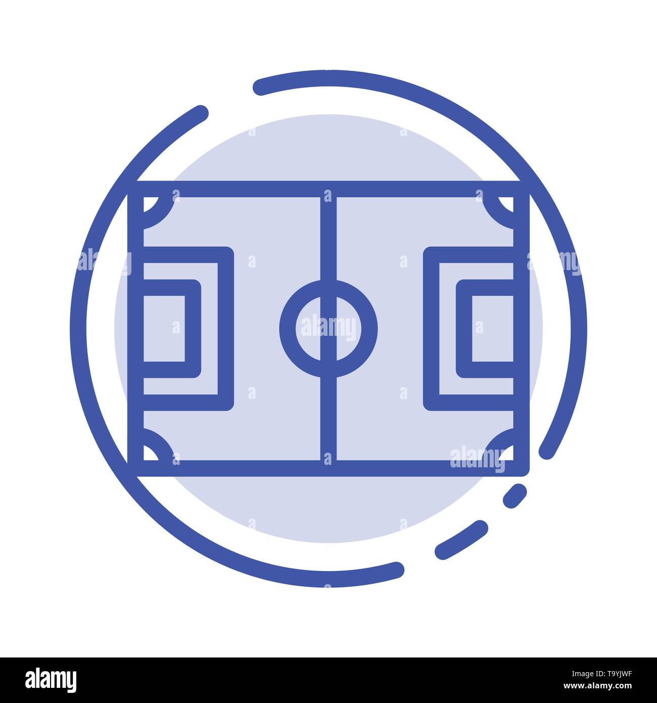 Midfield view Stock Vector Images - Alamy