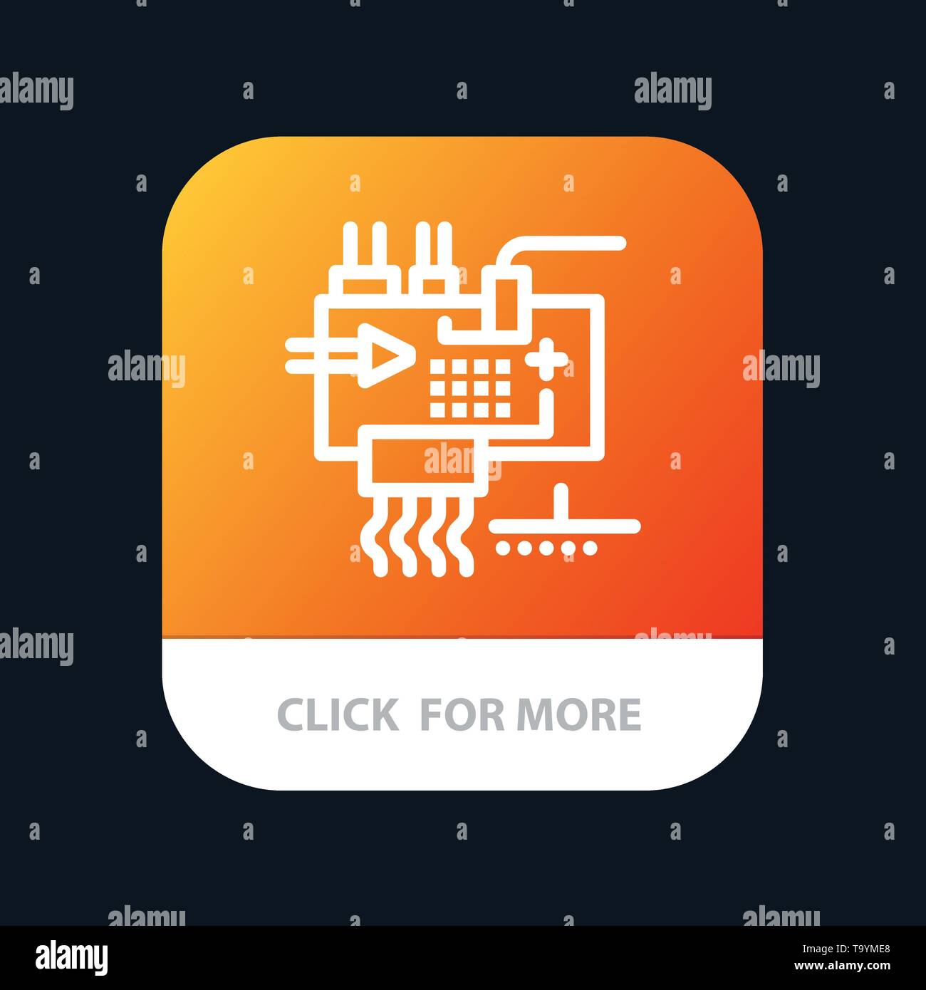 Assemble, Customize, Electronics, Engineering, Parts Mobile App Button