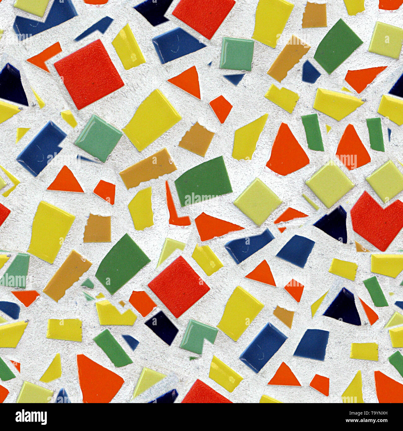 Broken Tile Mosaic Seamless Texture Tile Stock Photo Alamy