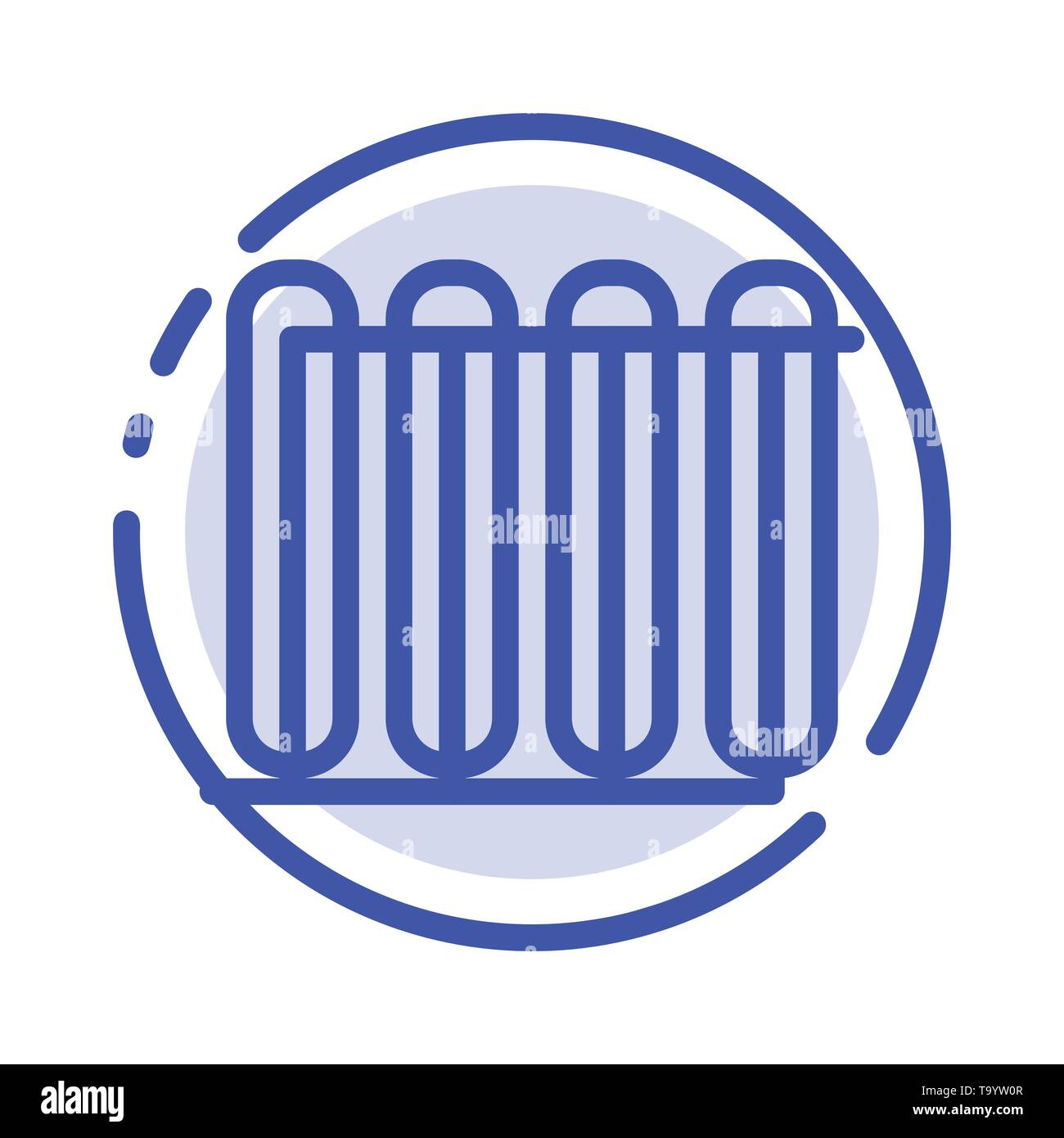 Wall fan heater Cut Out Stock Images & Pictures - Alamy