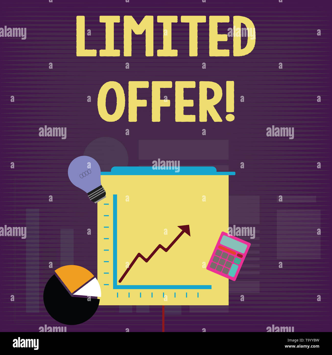 Handwriting text Limited Offer. Conceptual photo special item available ...