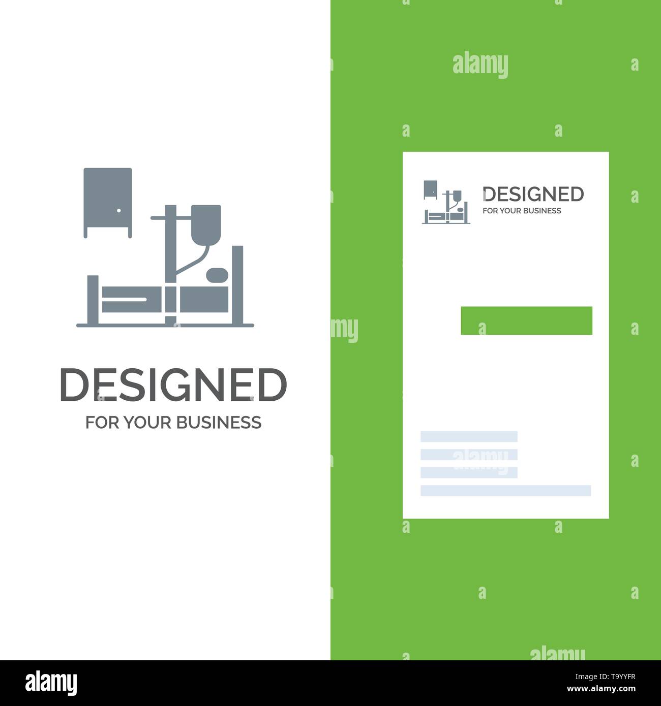 Medical, Drip, Medicine, Hospital Grey Logo Design and Business Throughout Hospital Id Card Template
