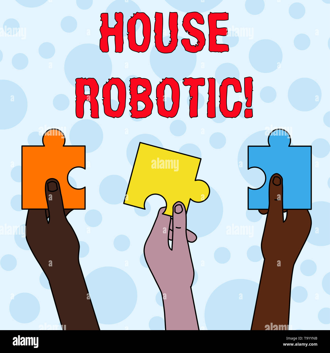 Handwriting text writing House Robotic. Conceptual photo Programmable ...