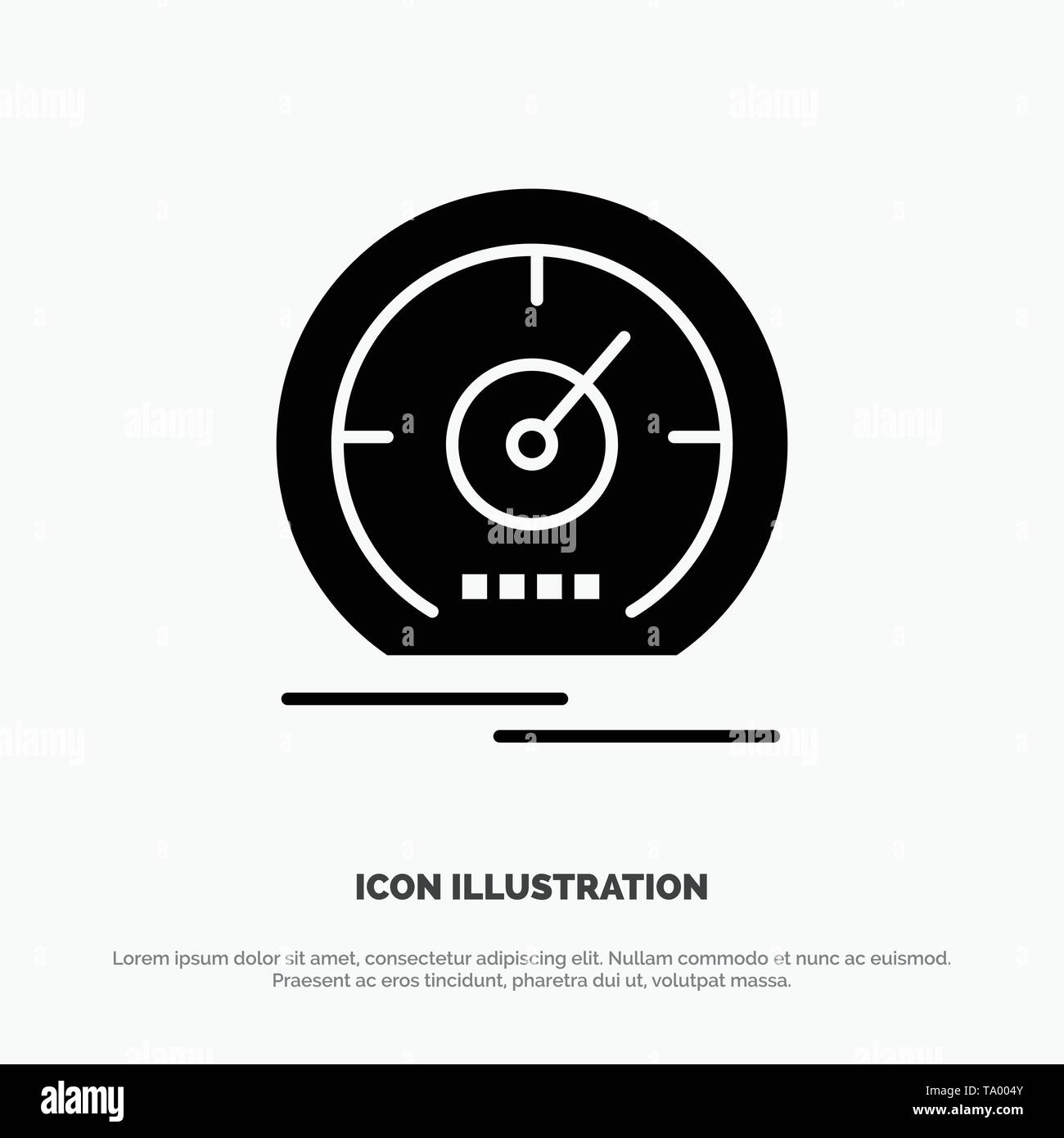 Car gauge dial instrument Stock Vector Images - Alamy