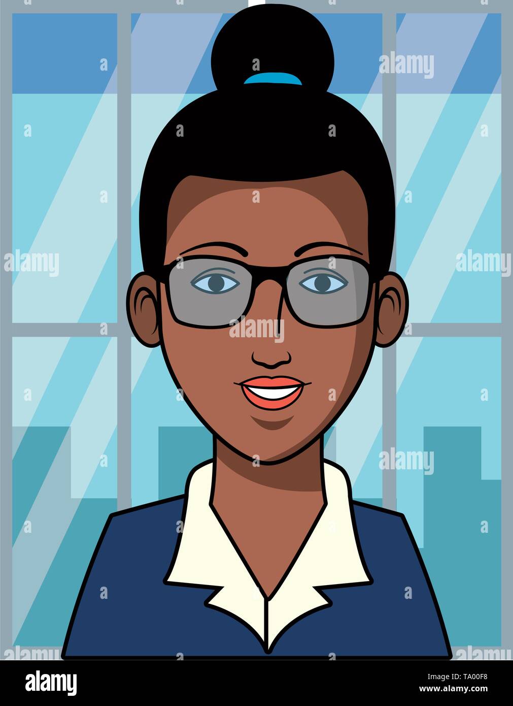 businesswoman avatar cartoon character Stock Vector Image & Art - Alamy