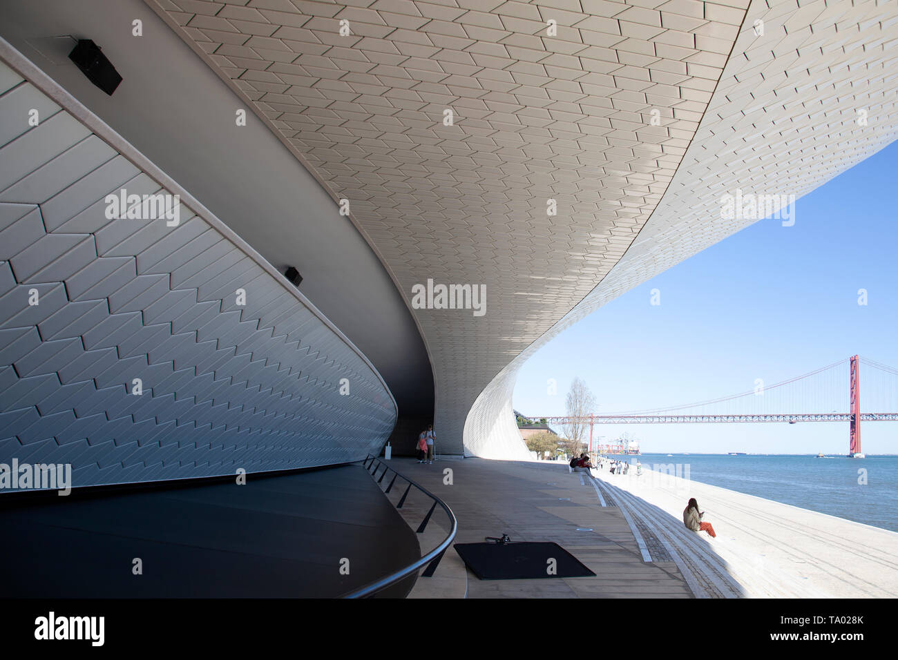 MAAT, Museum of Art, Architecture and Technology in LIsbon, Portugal Stock Photo