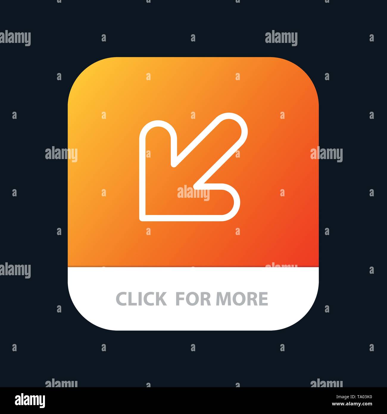 Round left button Stock Vector Images - Alamy