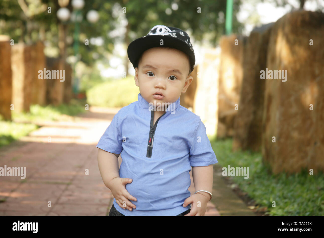 Pocket Shirt in Baby Blue