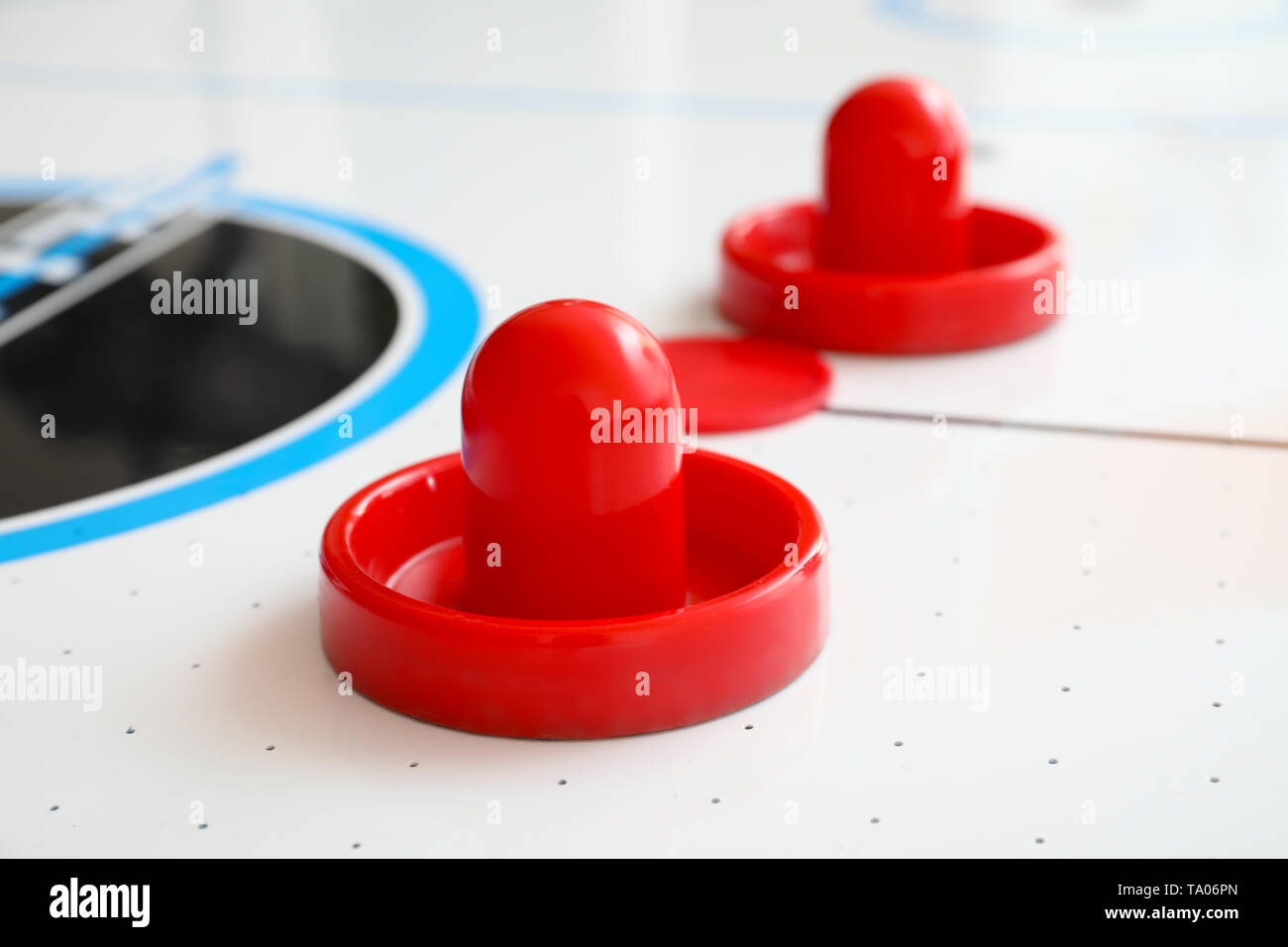 Air hockey disc hires stock photography and images Alamy