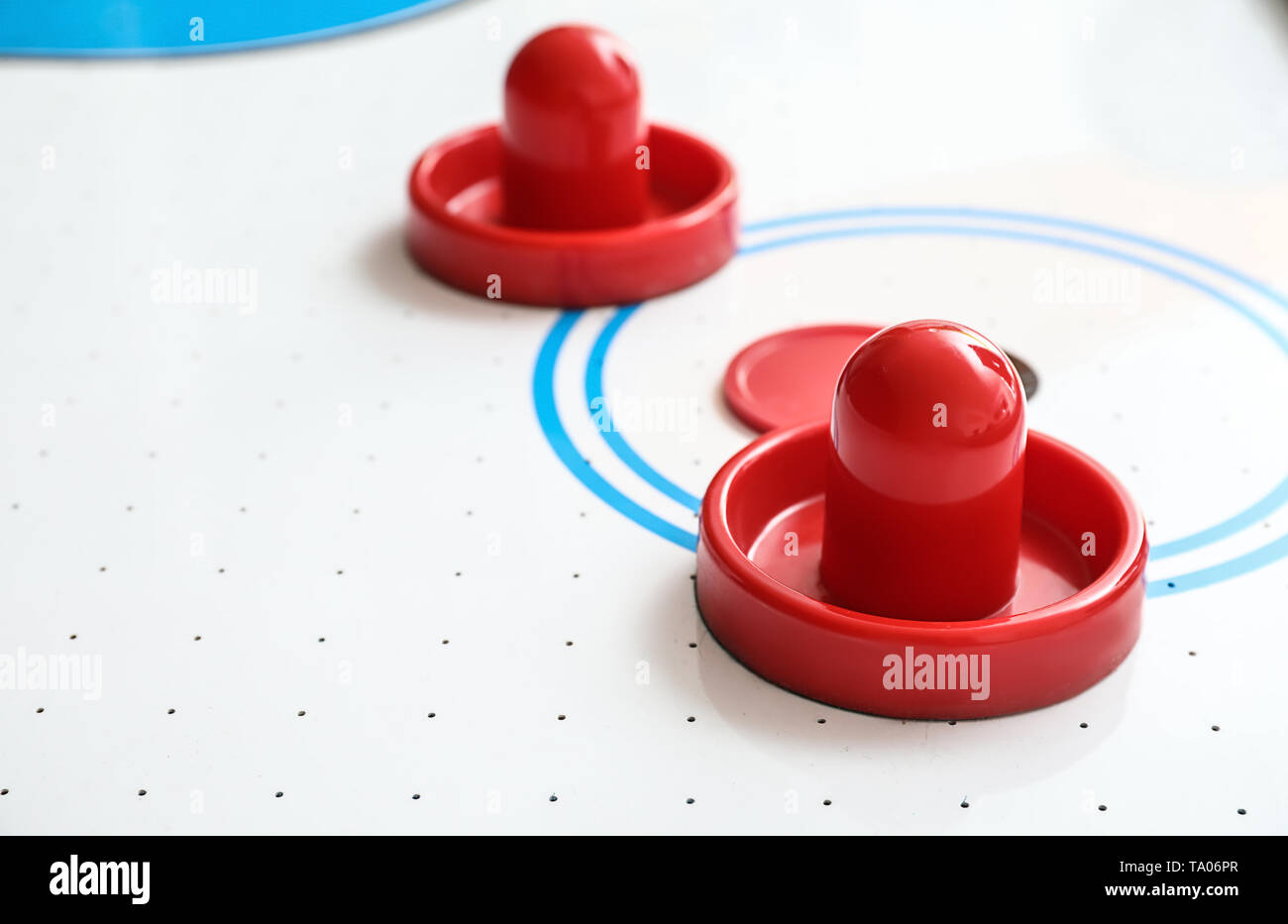 Air hockey disc hires stock photography and images Alamy