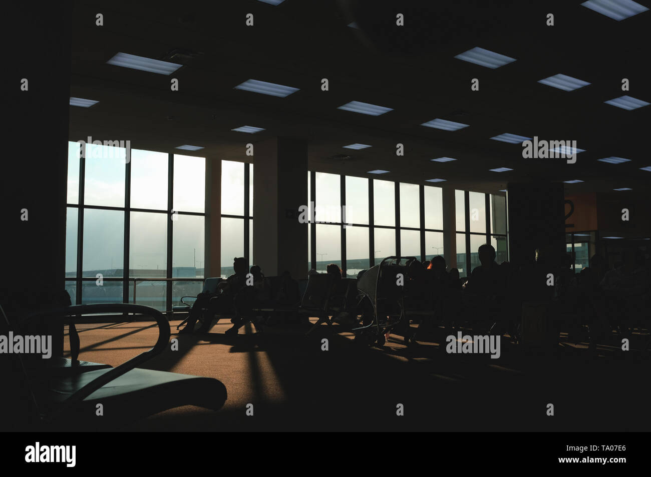 Back view sitting room hi-res stock photography and images - Alamy
