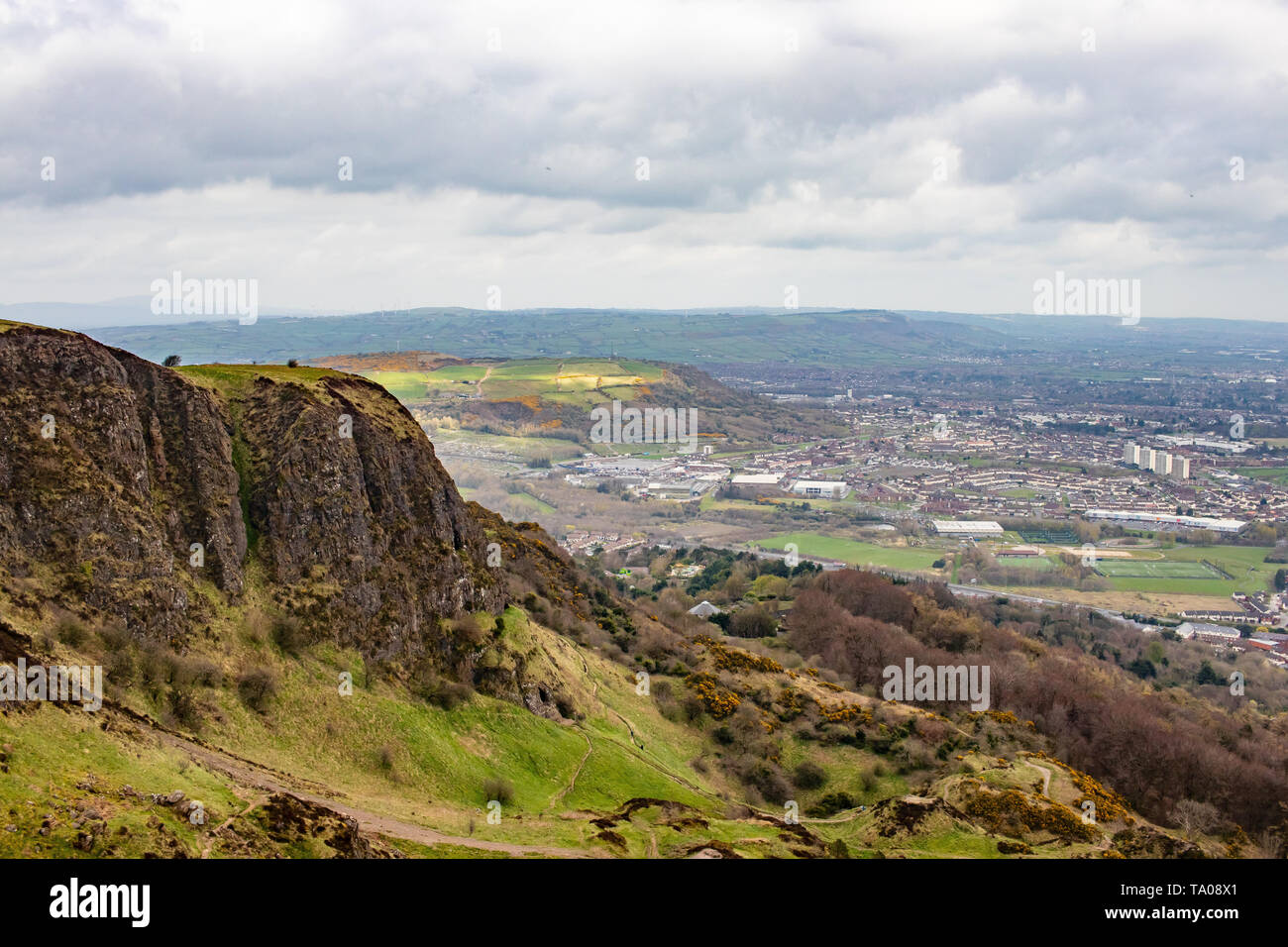 Cave Hill in Belfast Stock Photo Alamy