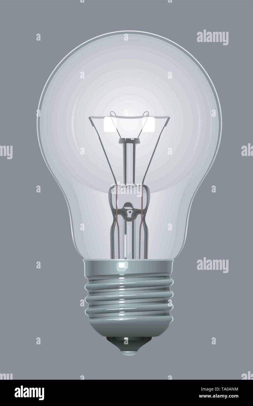 Light bulb invention Stock Vector Images - Alamy