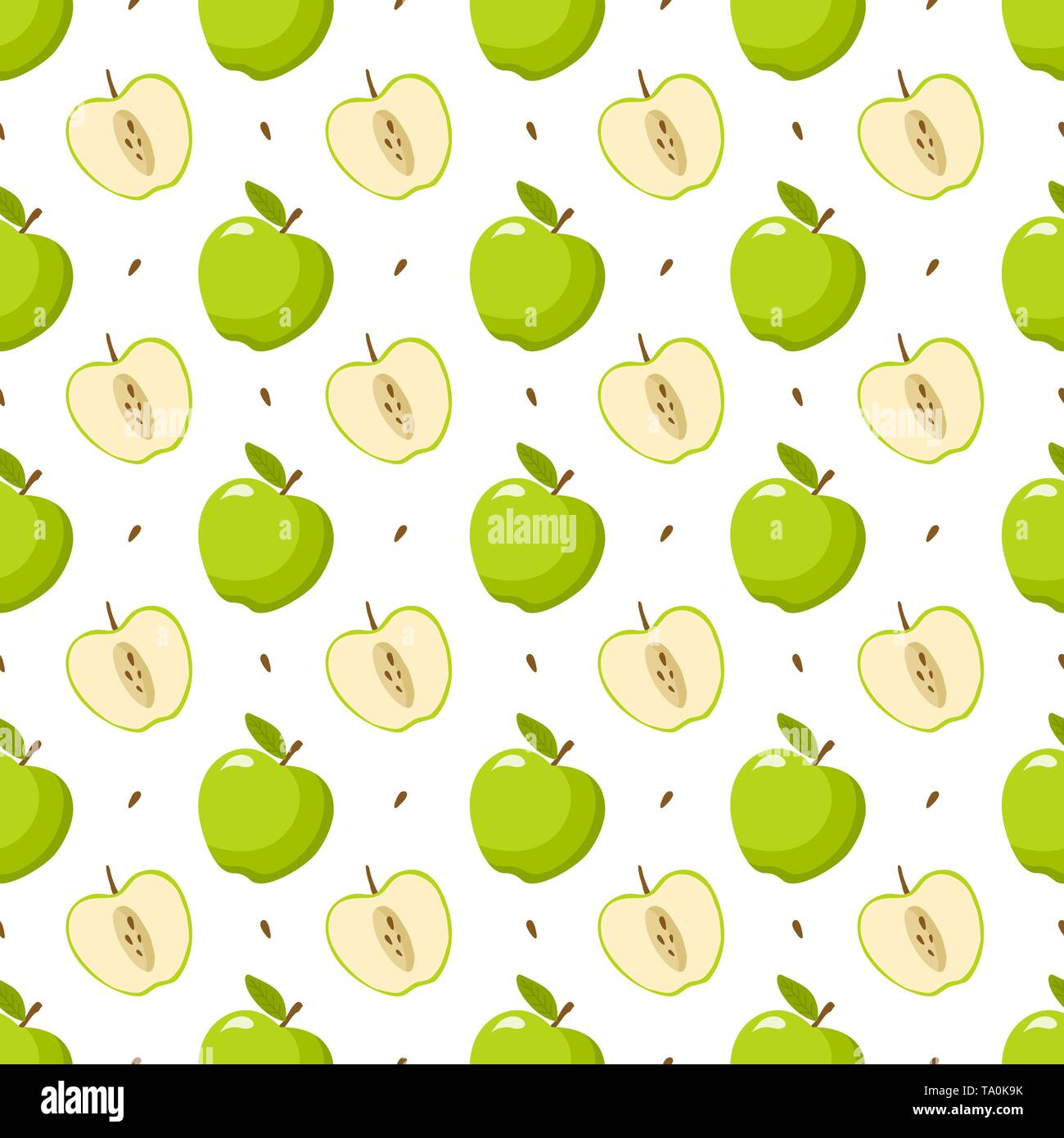 Healthy Food Pattern on white background Stock Vector Image & Art - Alamy