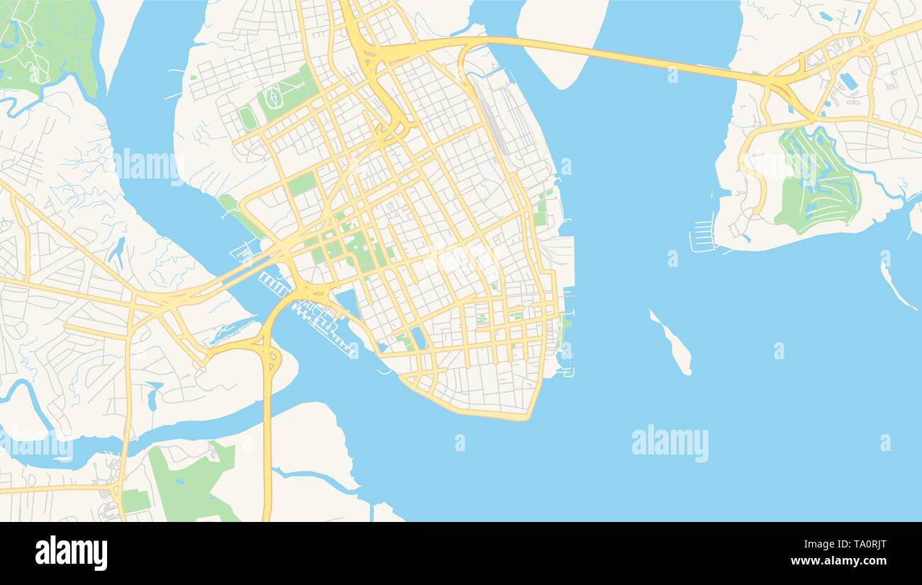 Street Map Of Charleston Sc