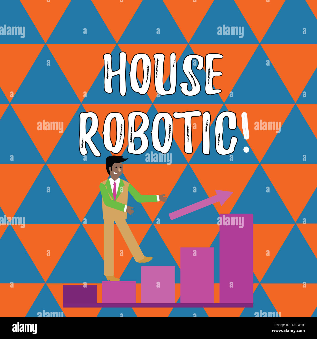 Handwriting text writing House Robotic. Conceptual photo Programmable ...