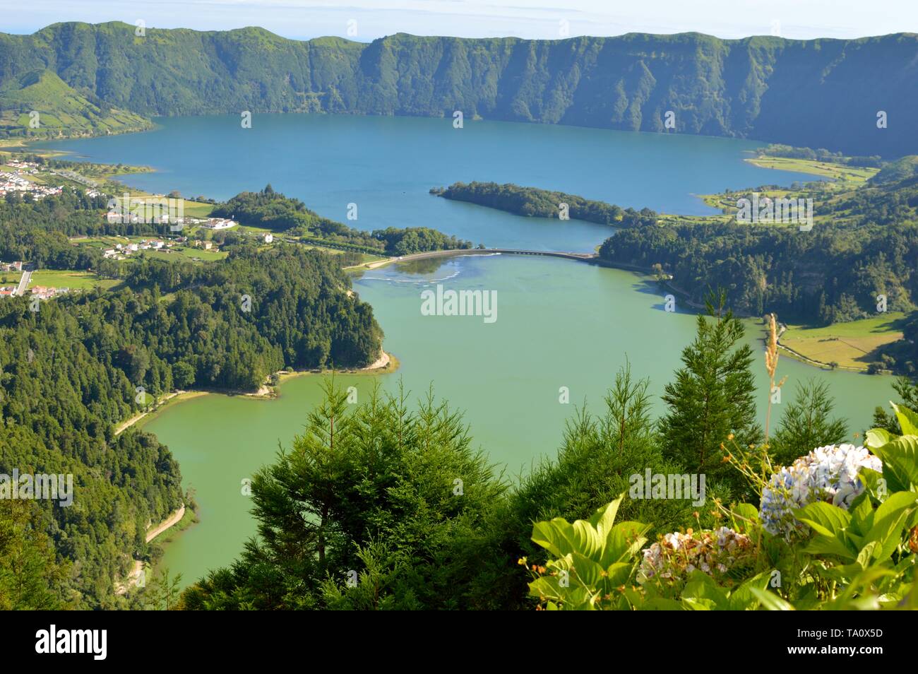 Sete Cidades - Azores Stock Photo