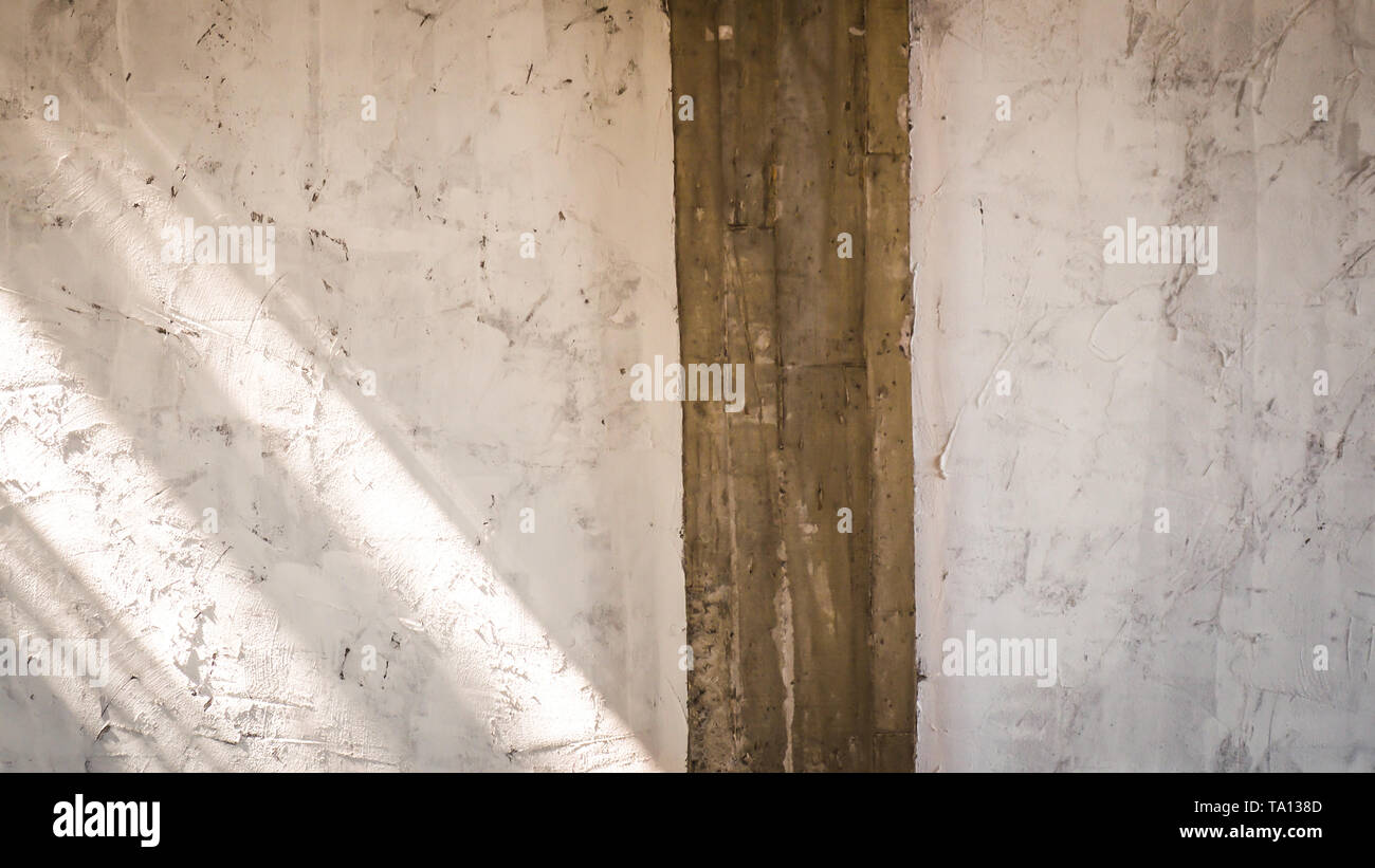 White grunge structural plaster texture background Gray white rough abstract stucco texture for background Stock Photo