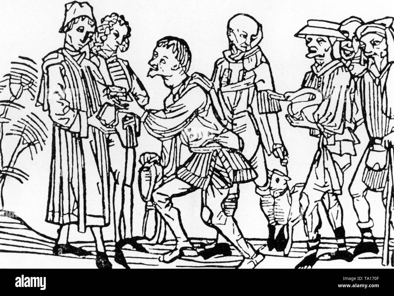 Medieval woodcut hires stock photography and images Alamy