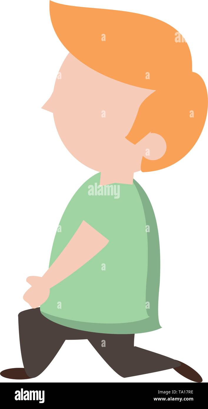 Cute boy cartoon isolated Vector illustration Stock Vector Image & Art ...