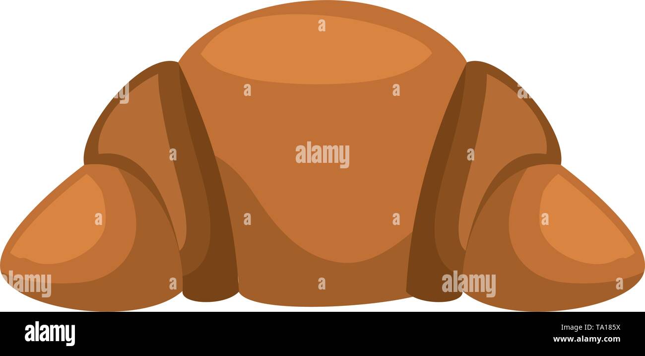 Croissant french bread food Vector illustration Stock Vector Image ...