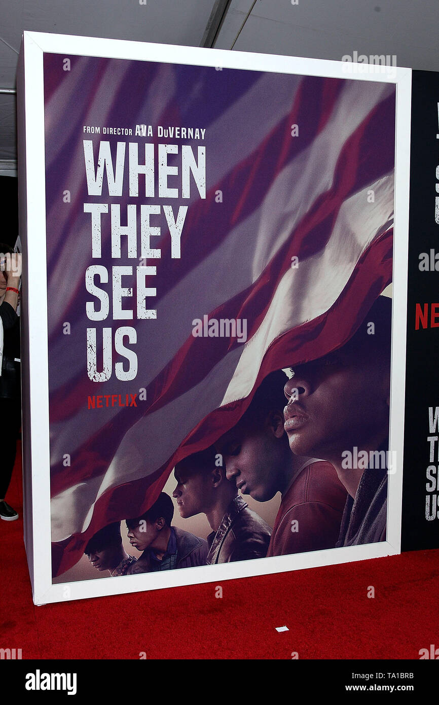 New York Usa 20 May 2019 Atmosphere At The World Premiere Of