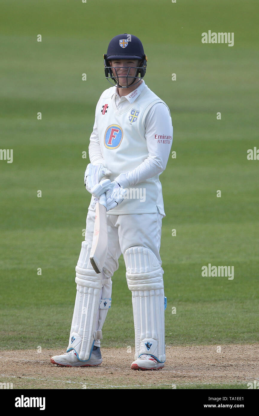 Chester Le Street, UK. 21st May, 2019. during the Specsavers County Championship match between Durham County Cricket Club and Gloucestershire County Cricket Club at Emirates Riverside, Chester le Street on Tuesday 21st May 2019. (Credit: Mark Fletcher | MI News) Credit: MI News & Sport /Alamy Live News Stock Photo