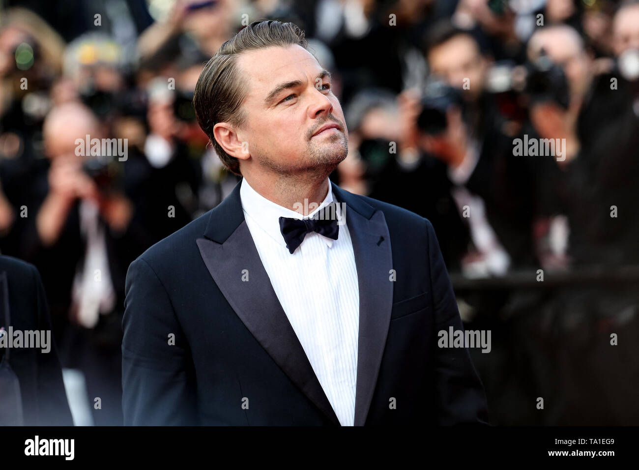 Cannes. 21st May, 2019. Leonardo DiCaprio arrives to the premiere of ' ONCE UPON A TIME. IN HOLYWOOD ' during the 2019 Cannes Film Festival on May 21, 2019 at Palais des Festivals in Cannes, France. ( Credit: Lyvans Boolaky/Image Space/Media Punch)/Alamy Live News Stock Photo