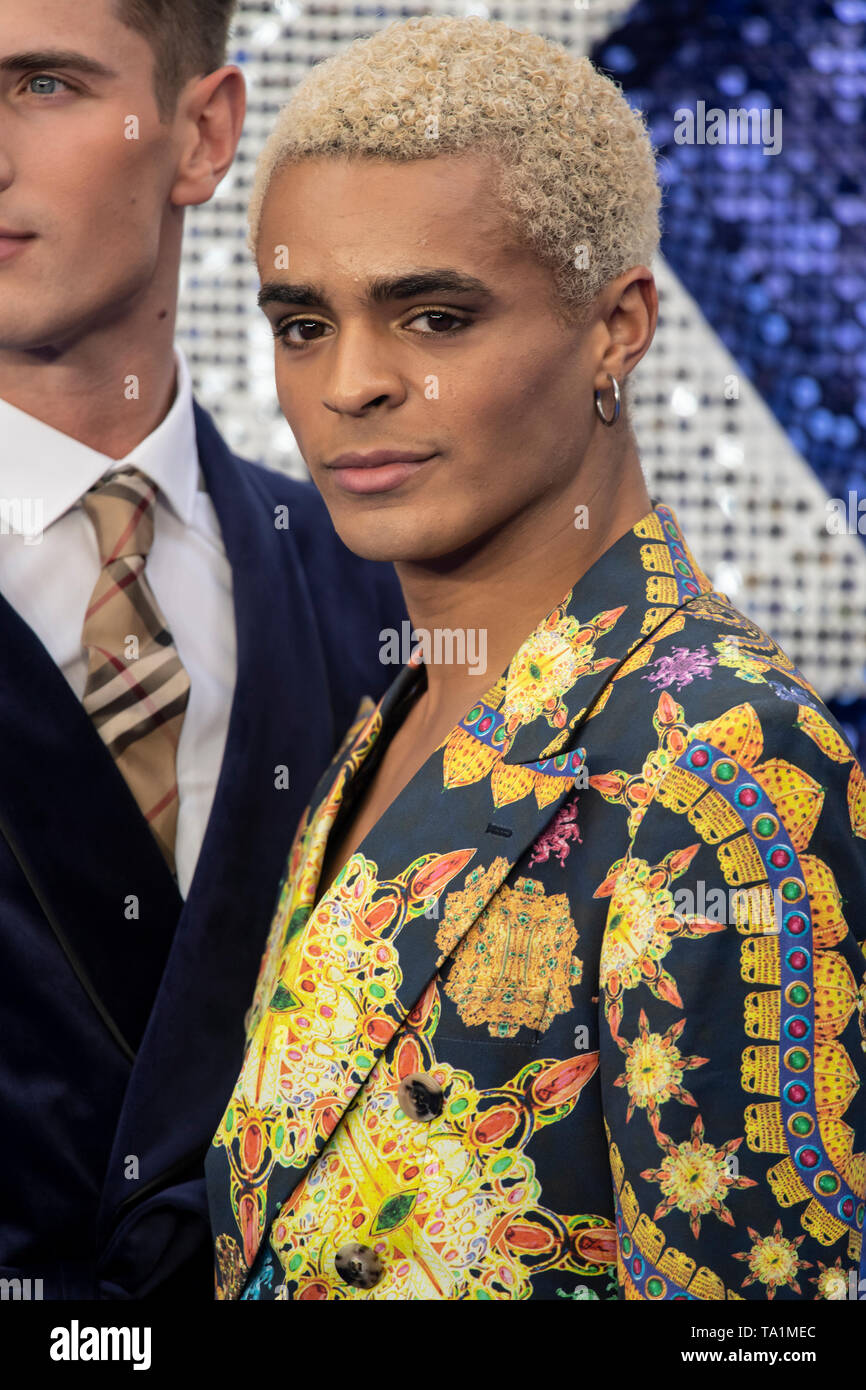 Layton Williams attends the 'Rocketman' UK premiere at Odeon Leicester Square. Stock Photo