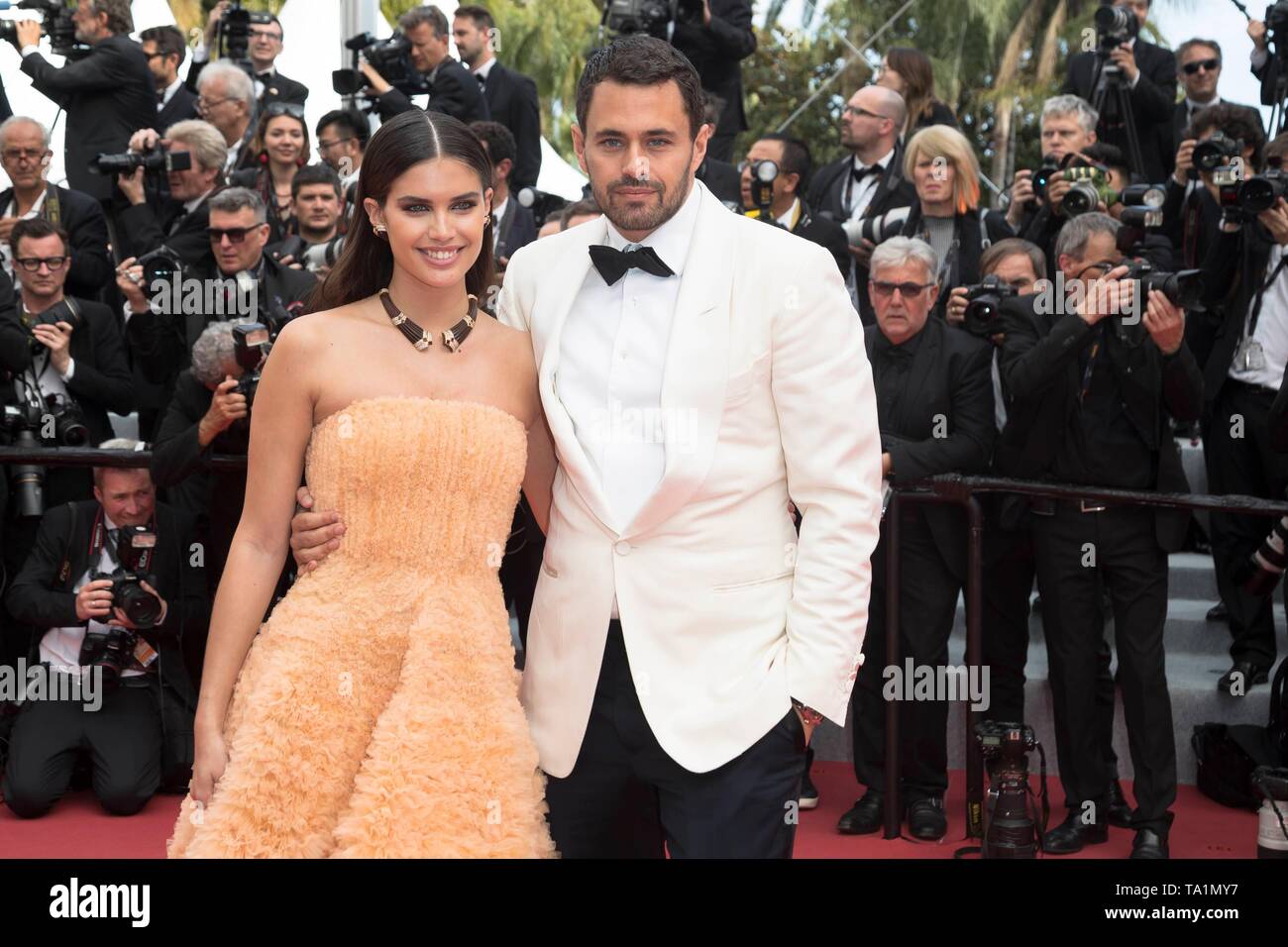Cannes, France. 21st May, 2019. Sara Sampaio and Oliver Ripley attend