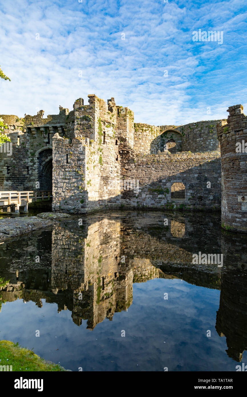 Beaumaris Anglesey Wales May 12 2019 13/14th century Beaumaris Castle