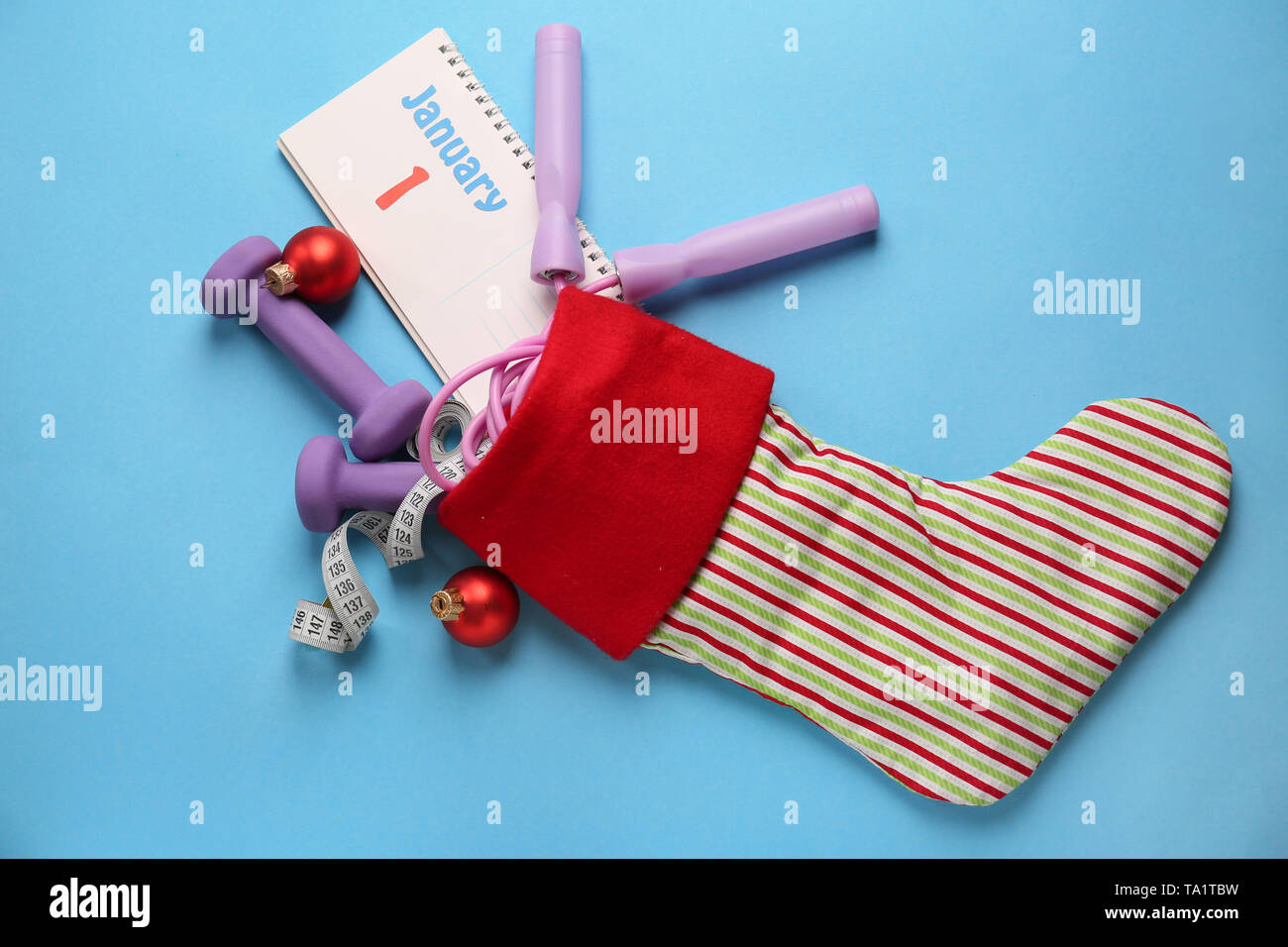 Blue stocking date hi-res stock photography and images - Alamy