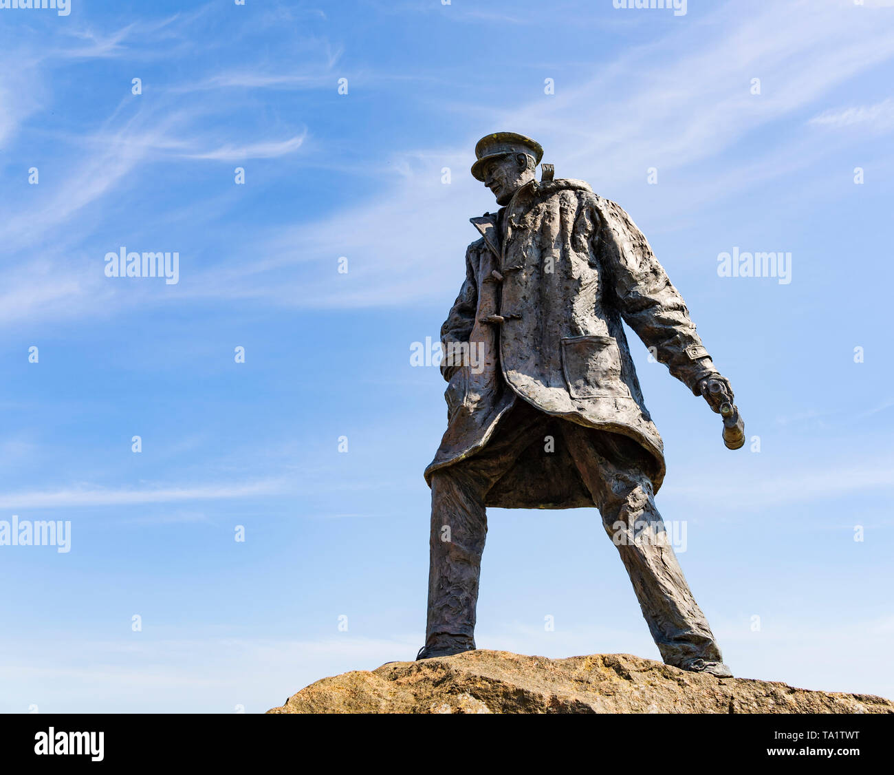 The David Stirling Memorial Near Dunblane, in  Stirlingshire, Scotland, UK. Col David Stirling was founder of the Special Air Service (SAS) in the Bri Stock Photo