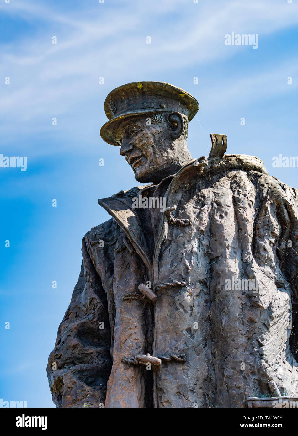 The David Stirling Memorial Near Dunblane, in  Stirlingshire, Scotland, UK. Col David Stirling was founder of the Special Air Service (SAS) in the Bri Stock Photo