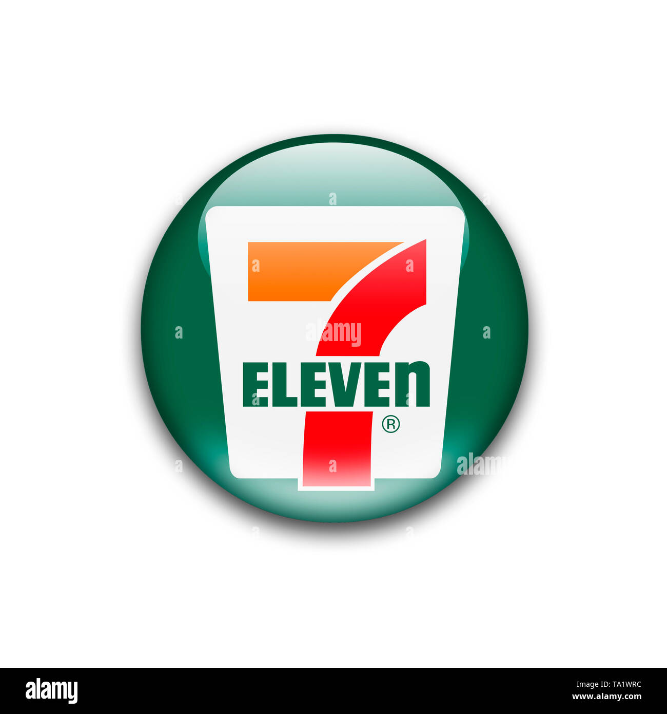 7 eleven logo Stock Photo - Alamy