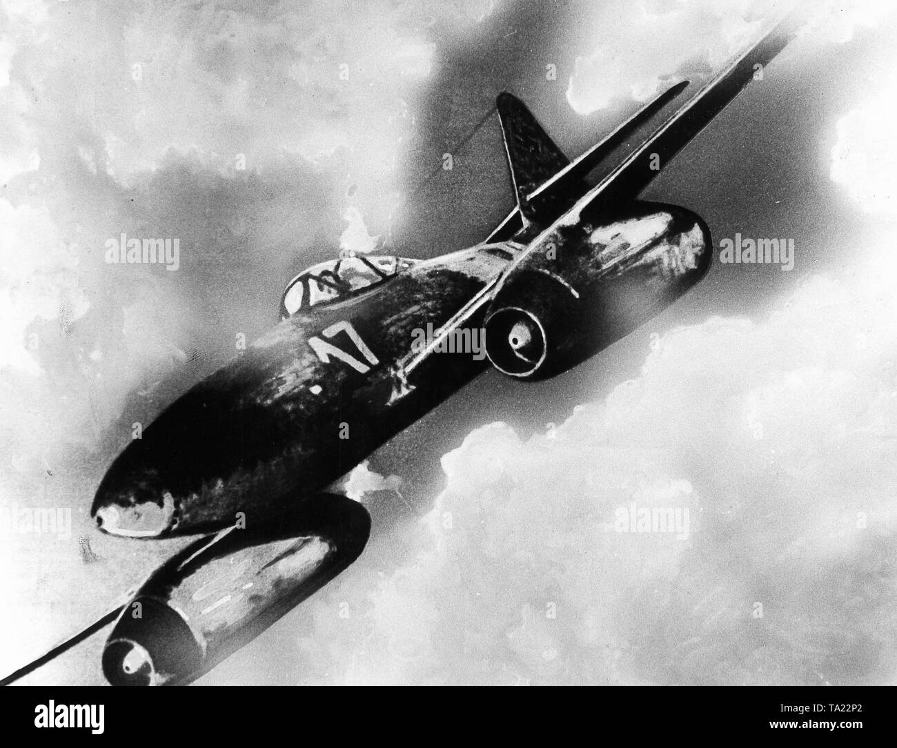 First jet fighter me 262 Black and White Stock Photos & Images Alamy